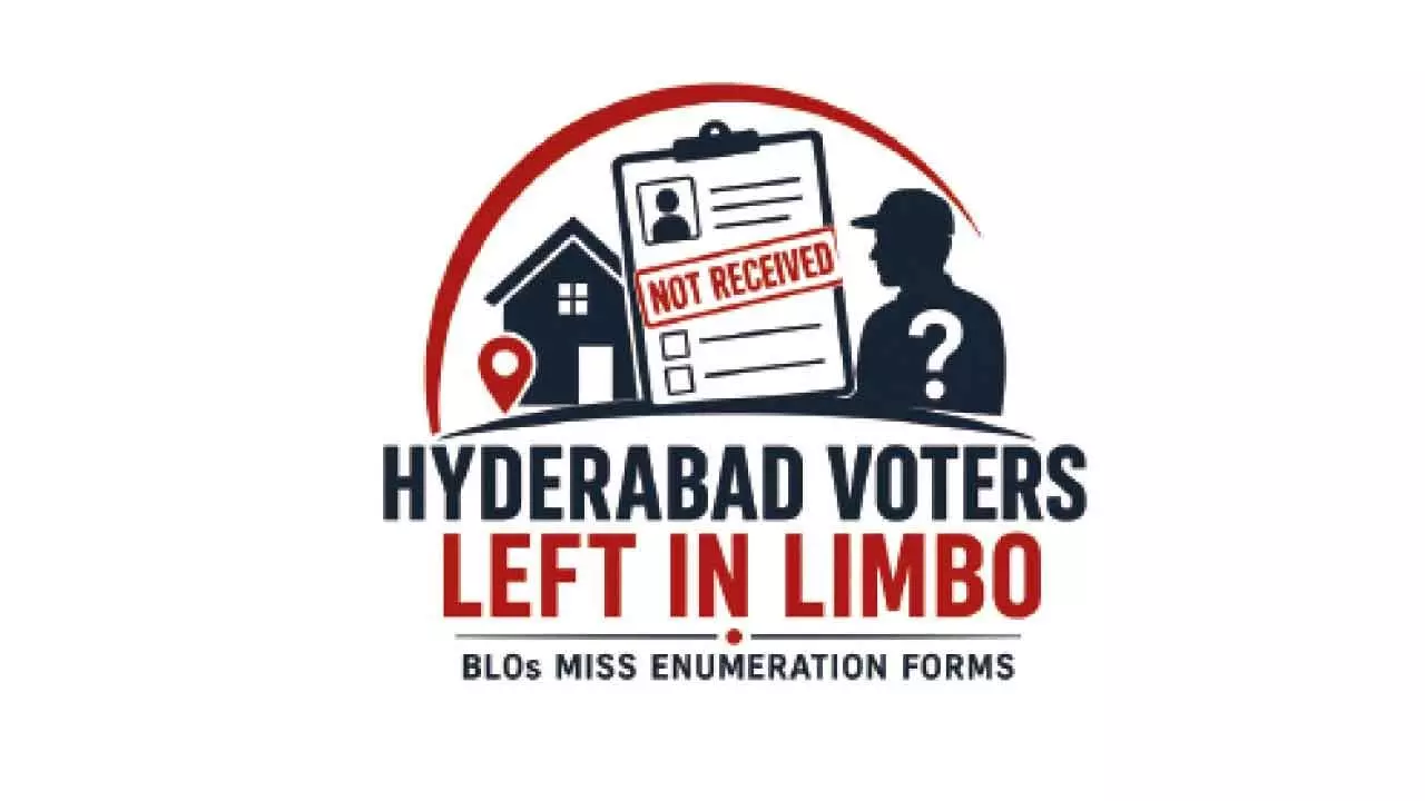 BLO లోపాలు హైదరాబాద్ ఓటర్లను అనిశ్చిత స్థితిలో ఉంచాయి