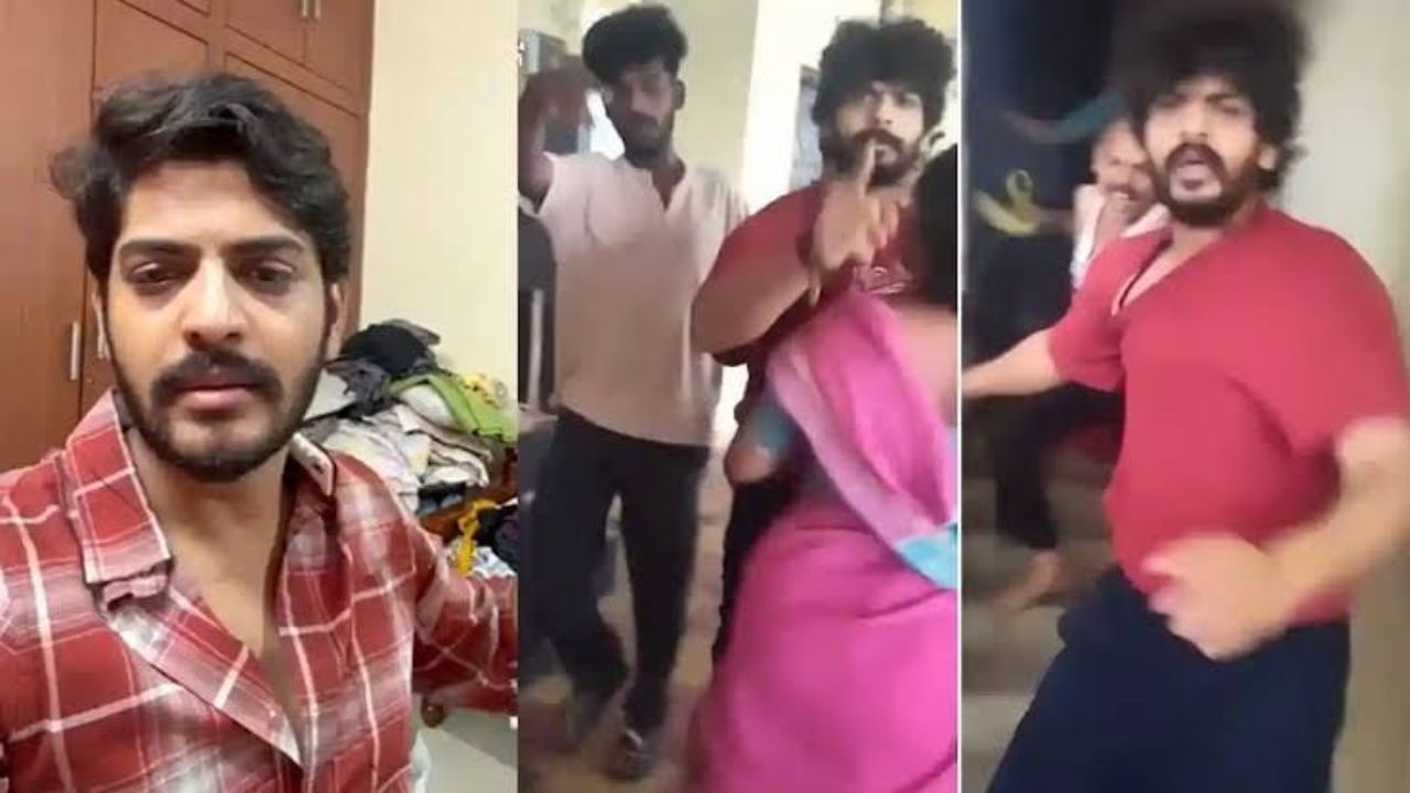 అఖిల్ రాజ్ కారుపై డెలివరీ బాయ్ల దాడి