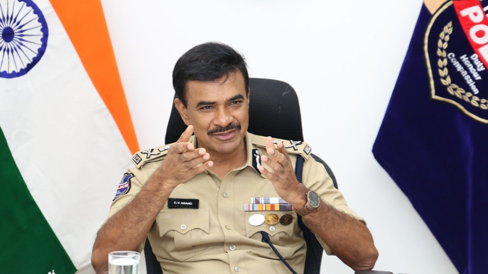 సైబర్ నేరాల నియంత్రణే భవిష్యత్తు పోలీసింగ్: తెలంగాణ DGP సి.వి. ఆనంద్