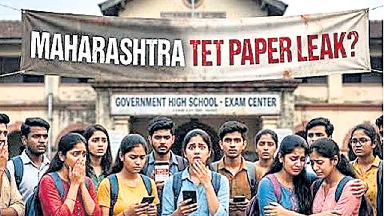 మహారాష్ట్రలో టెట్ పరీక్ష లీక్: ప్రభుత్వ వైఫల్యం దుమారం