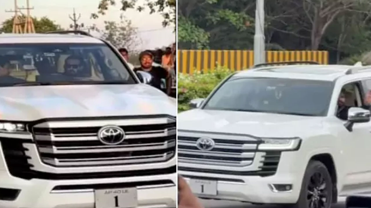 Allu Arjun | అల్లు అర్జున్, రామ్ చరణ్ ప్రయాణించిన ‘AP 40 LE 1’ కారు ఎవరిది.. ఇప్పుడు దీనిపైనే చర్చ..!