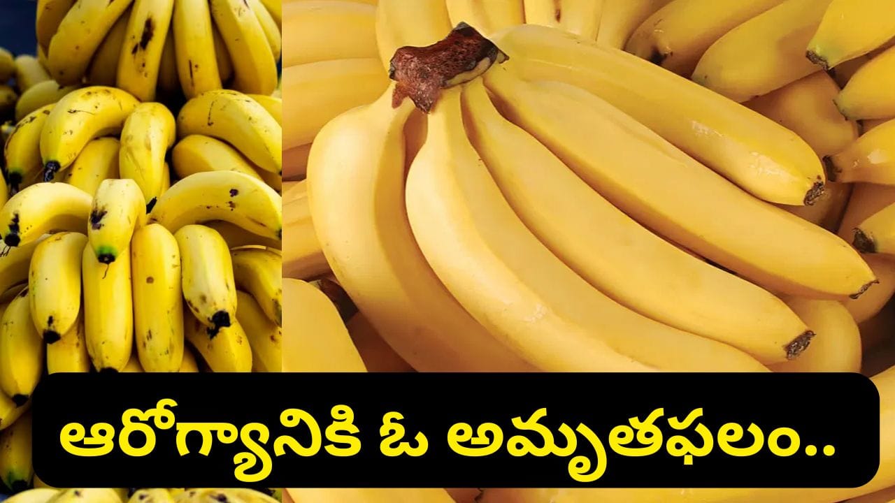అరటిపండుతో ఆరోగ్య ప్రయోజనాలు: గుండెకు మేలు, తక్షణ శక్తి