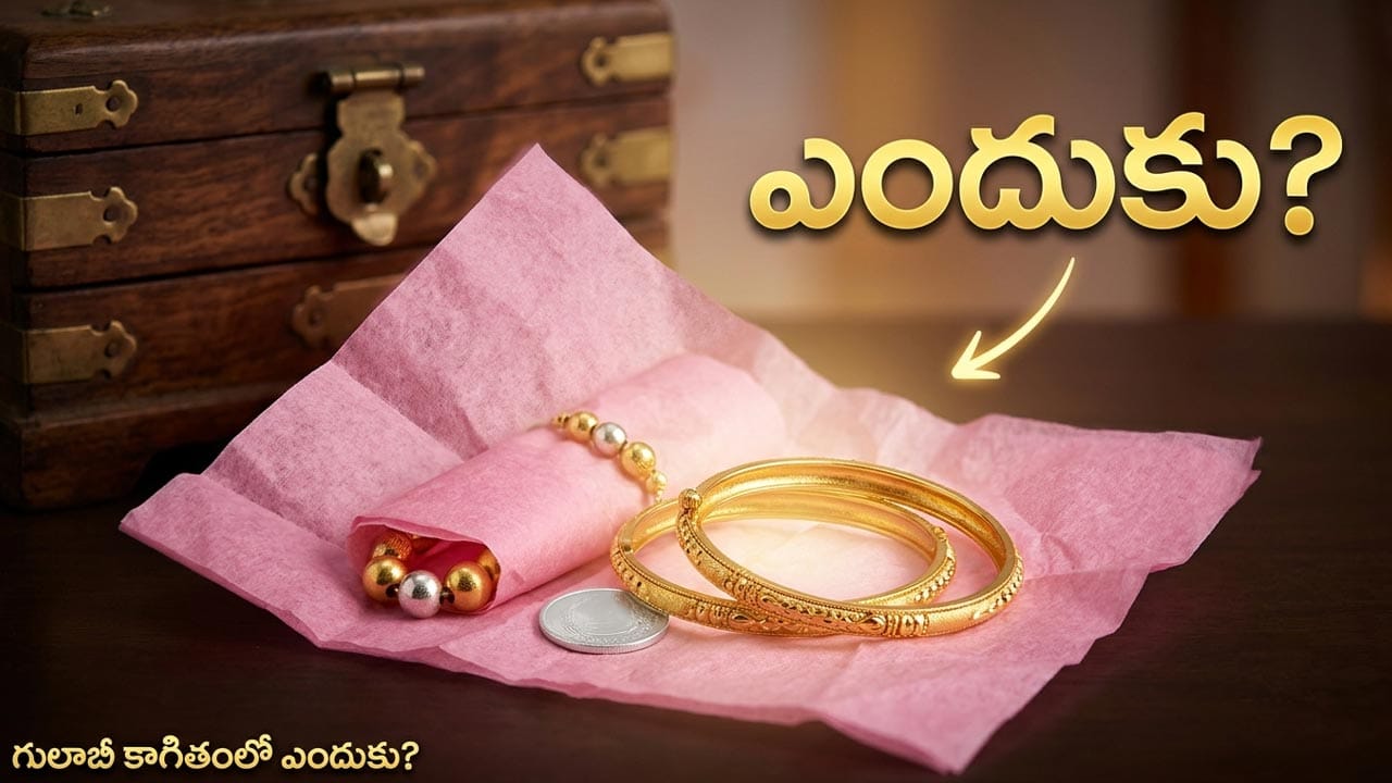 బంగారం, వెండిని గులాబీ కాగితంలో ఎందుకు చుడతారు?
