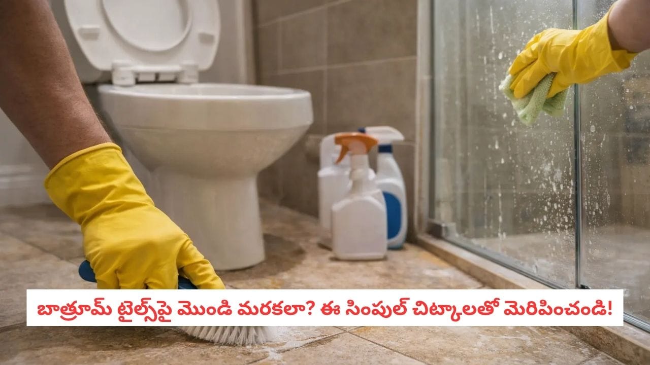 బాత్రూమ్ శుభ్రత కోసం సులభమైన చిట్కాలు