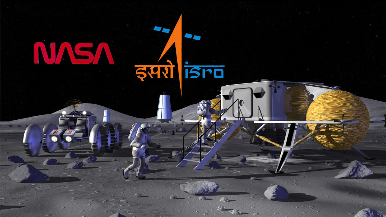 చంద్రుడిపై శాశ్వత నివాసానికి NASA ప్రణాళిక, ఇస్రో డేటా కీలకం