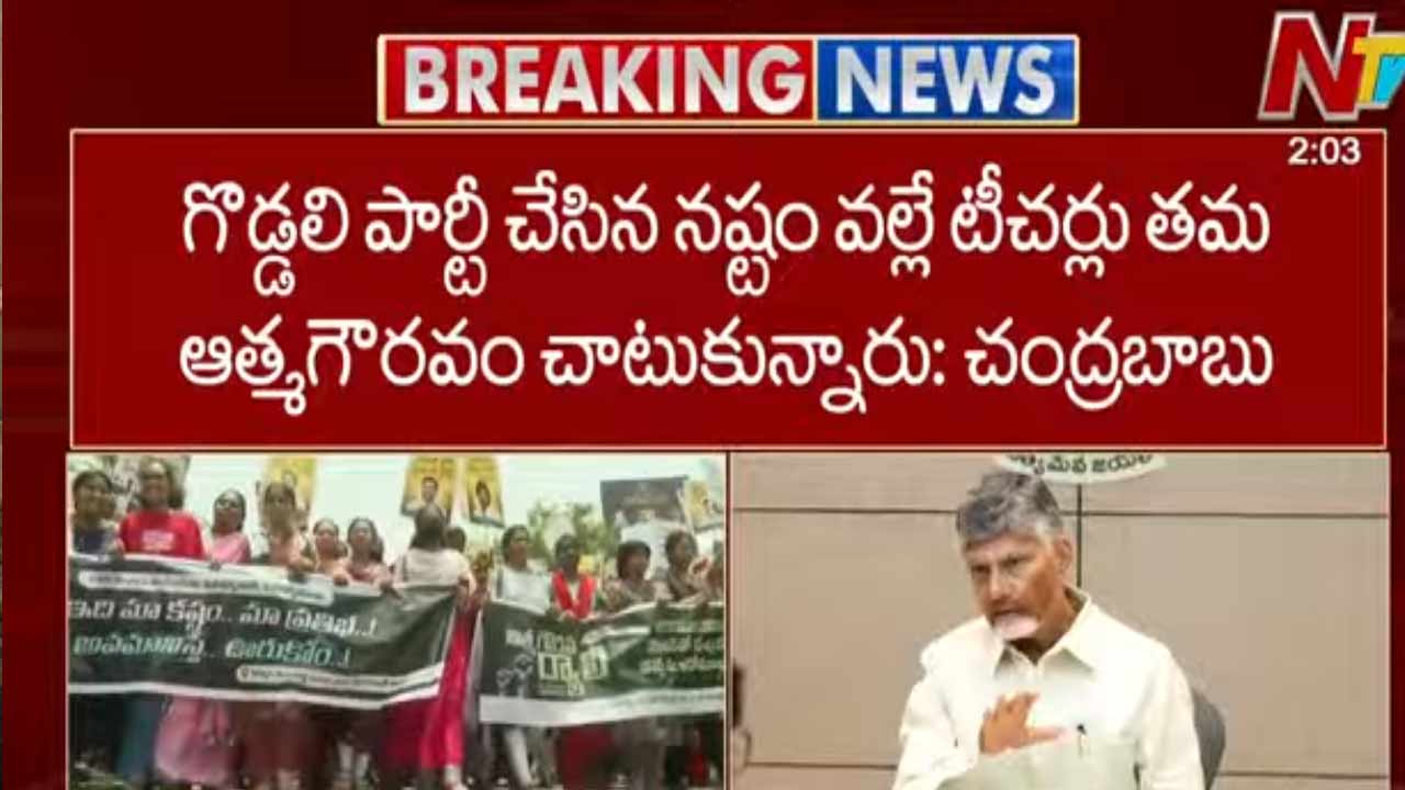 చట్ట వ్యతిరేక నిరసనలపై సీఎం చంద్రబాబు హెచ్చరిక