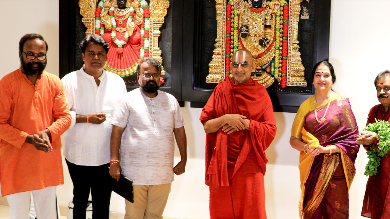 చిన్న జీయర్ స్వామి చేతుల మీదుగా ‘ఆలోచన’ సినిమా పాట విడుదల