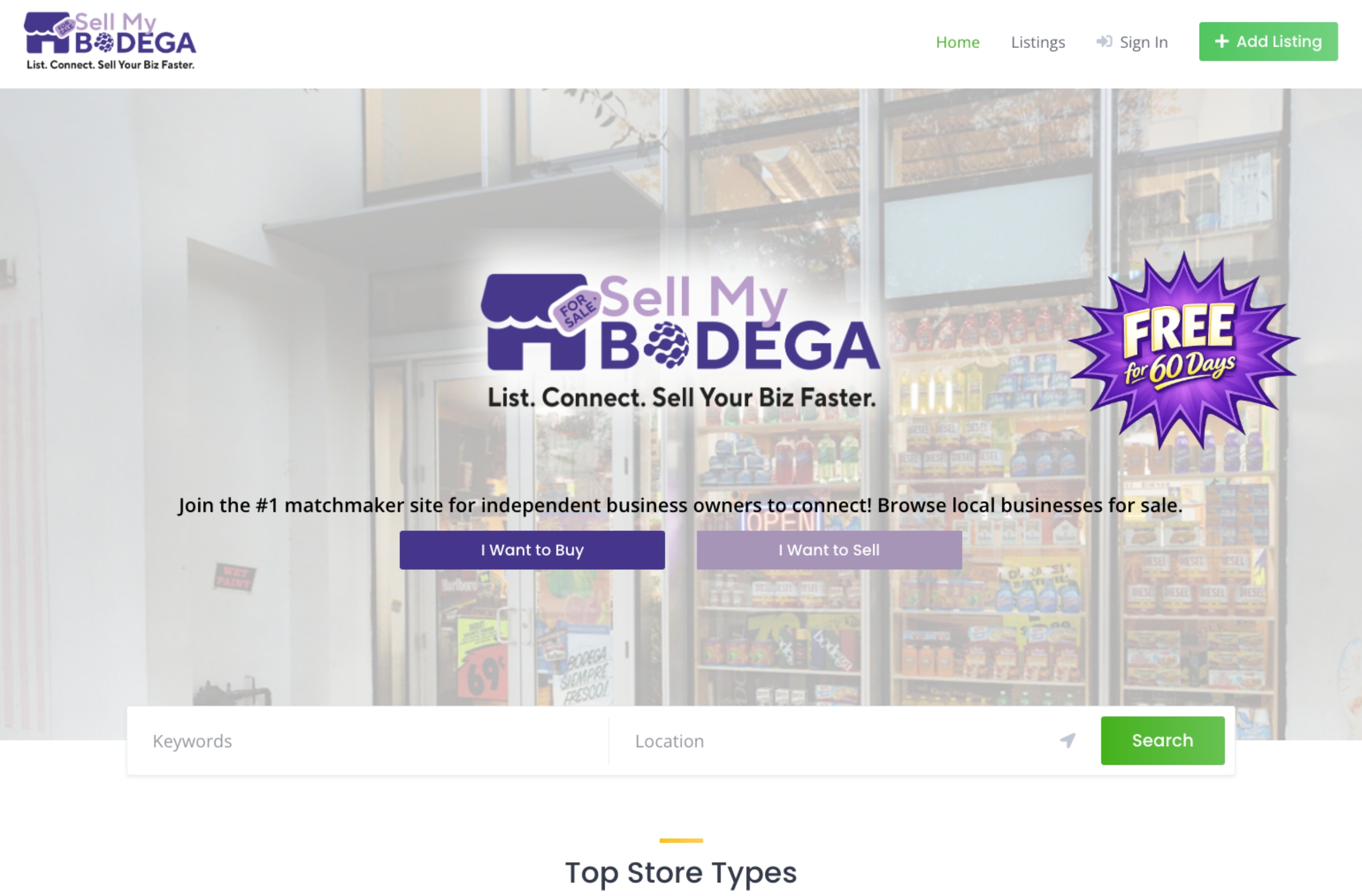 చిన్న వ్యాపారాల విక్రయానికి కొత్త వేదిక SellMyBodega.com ప్రారంభం