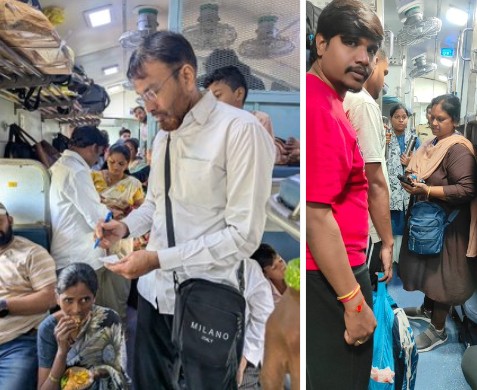 దక్షిణ మధ్య రైల్వే తనిఖీలు: రూ. 1.28 కోట్ల జరిమానా వసూలు