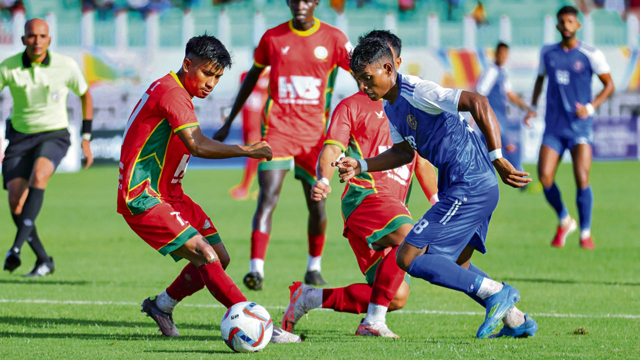 డ్యూరాండ్ కప్: ఇండియన్ నేవీపై TRAU FC విజయం