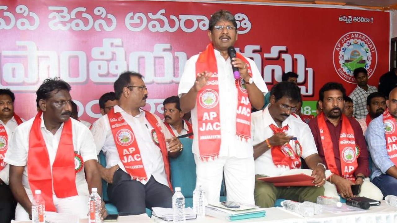 ఏపీ ఉద్యోగుల ఆందోళన: 3 దశల్లో నిరసనలకు జేఏసీ పిలుపు