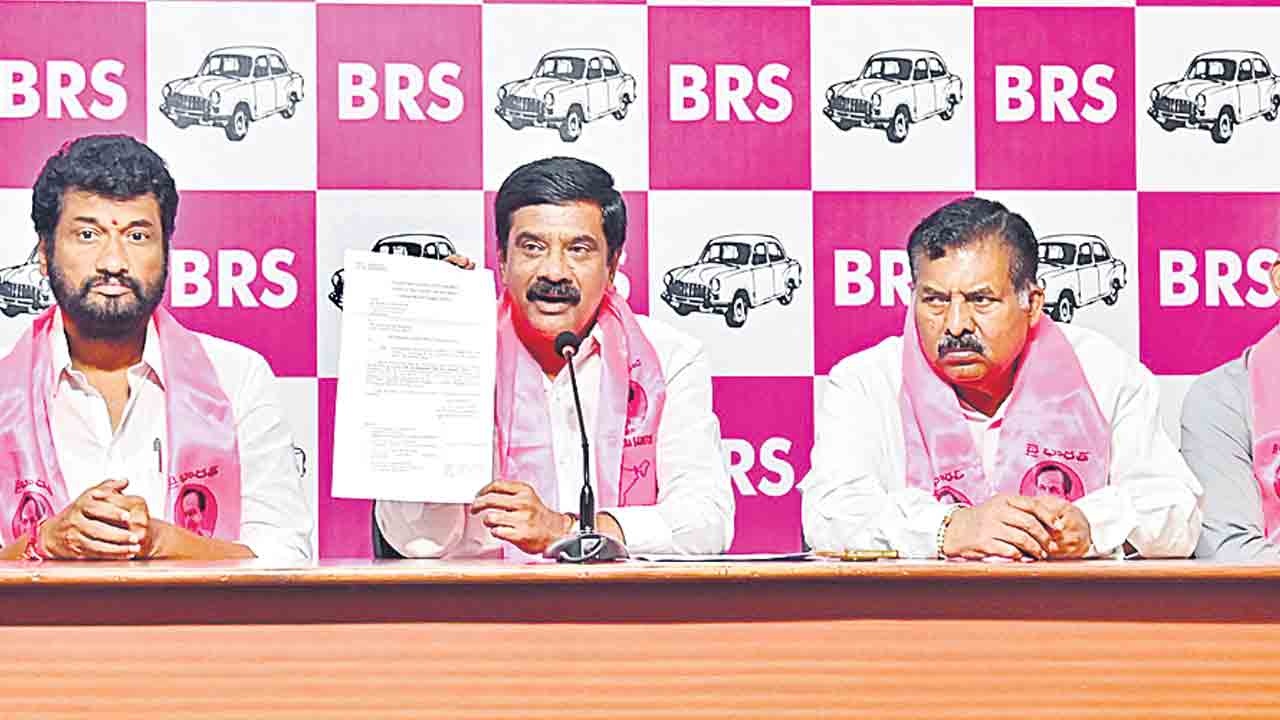 ఎథిక్స్ కమిటీ నోటీసులపై బీఆర్ఎస్ నేతల ఆగ్రహం