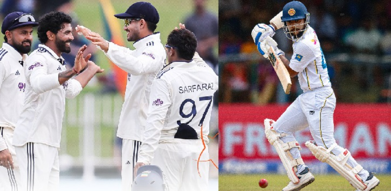 IND vs SL | దినుష అర్ధ శతకం.. 216/7తో టీ బ్రేక్కు వెళ్లిన శ్రీలంక..!