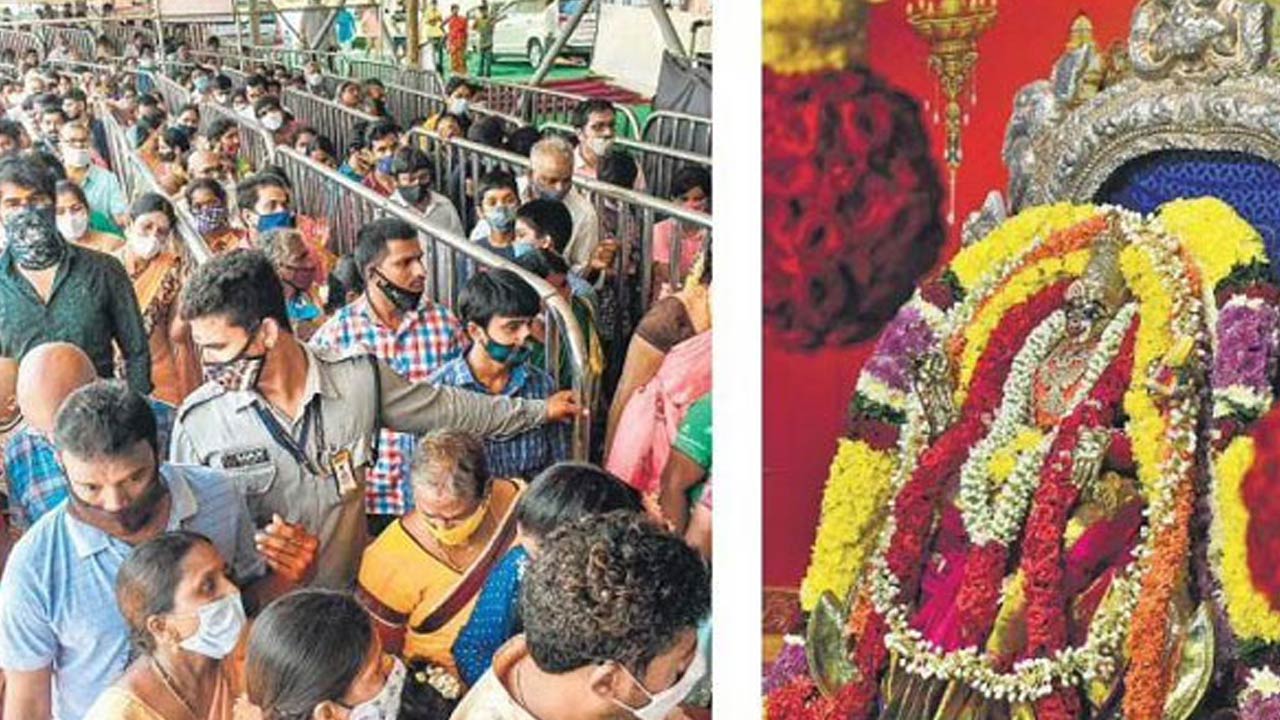 జులై 28న ఇంద్రకీలాద్రి శాకంబరీ ఉత్సవాల్లో VIP దర్శనాలు రద్దు