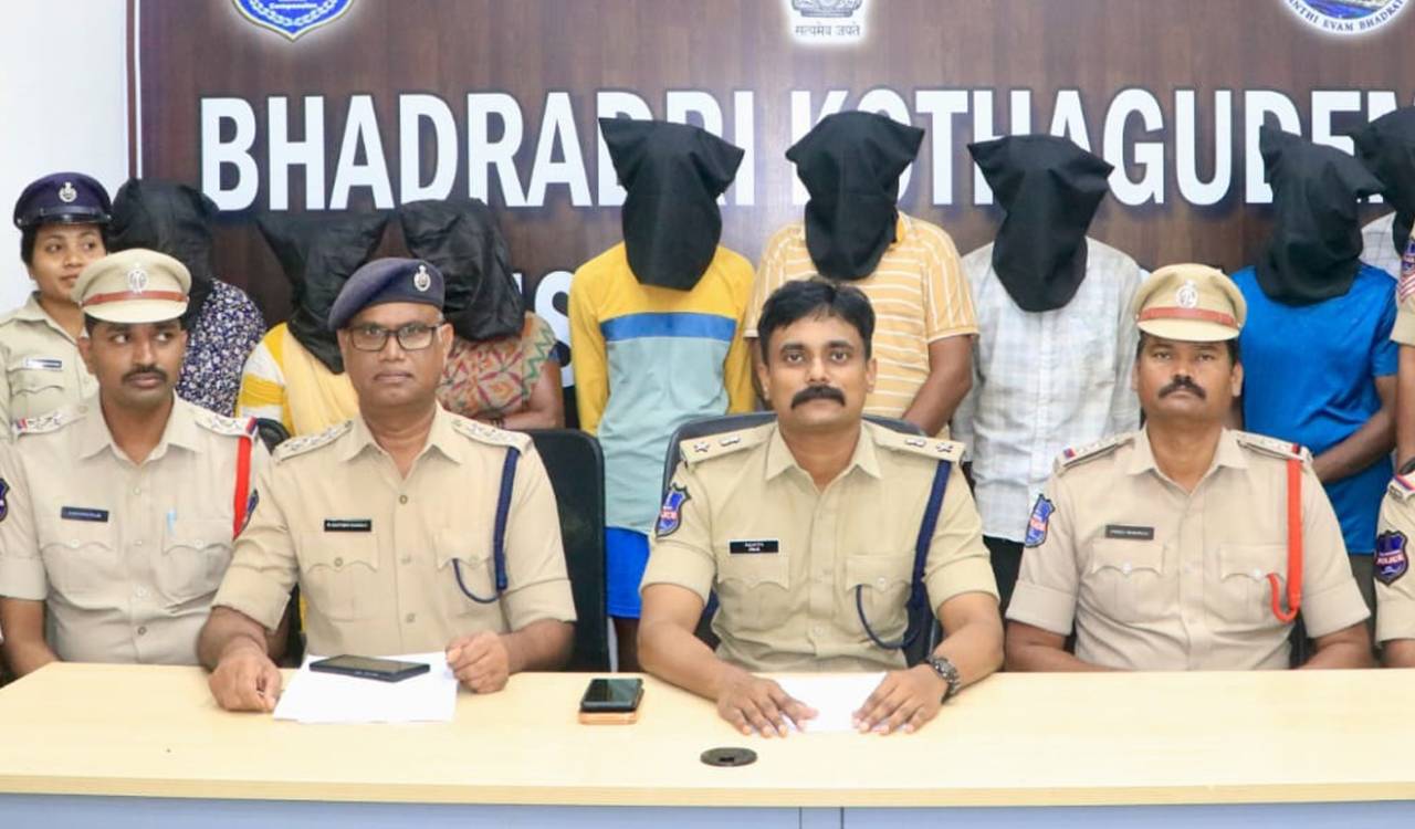 కోతిగూడెంలో దొంగతనాల కేసు: సున్నం నాగేంద్రబాబు సహా ఎనిమిది మంది అరెస్ట్