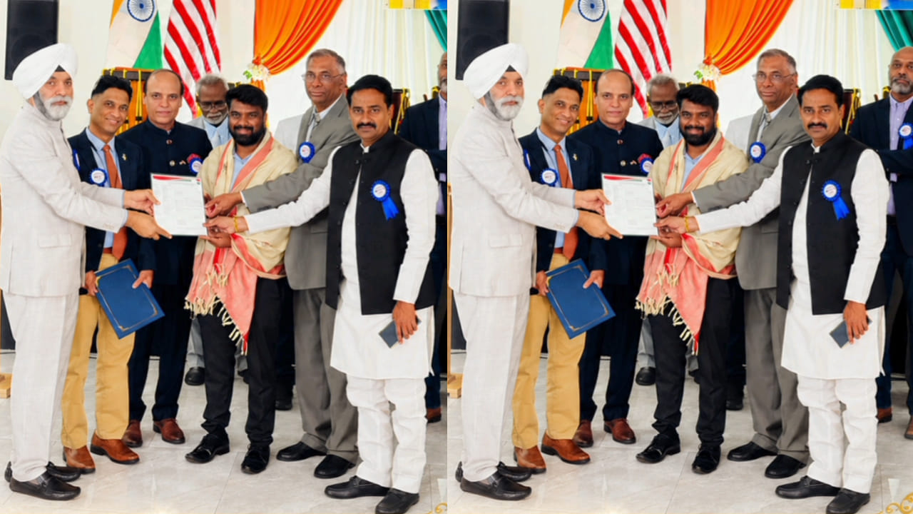ఇండియన్ ఓవర్సీస్ కాంగ్రెస్ నార్త్ కరోలినా అధ్యక్షుడిగా విద్యాసాగర్ వంగాల