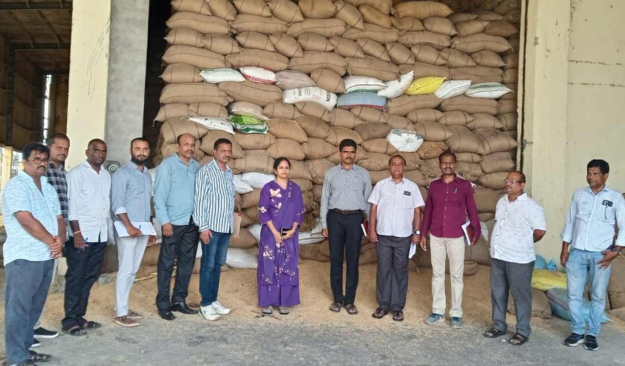 మెదక్ రైస్ మిల్లులో ₹7.17 కోట్ల బియ్యం మాయం