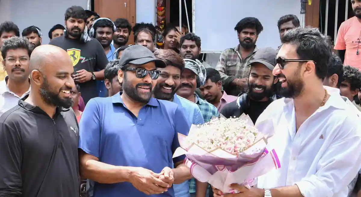 మెగాస్టార్ చిరంజీవి #Mega158: 40 రోజుల షూటింగ్ పూర్తి