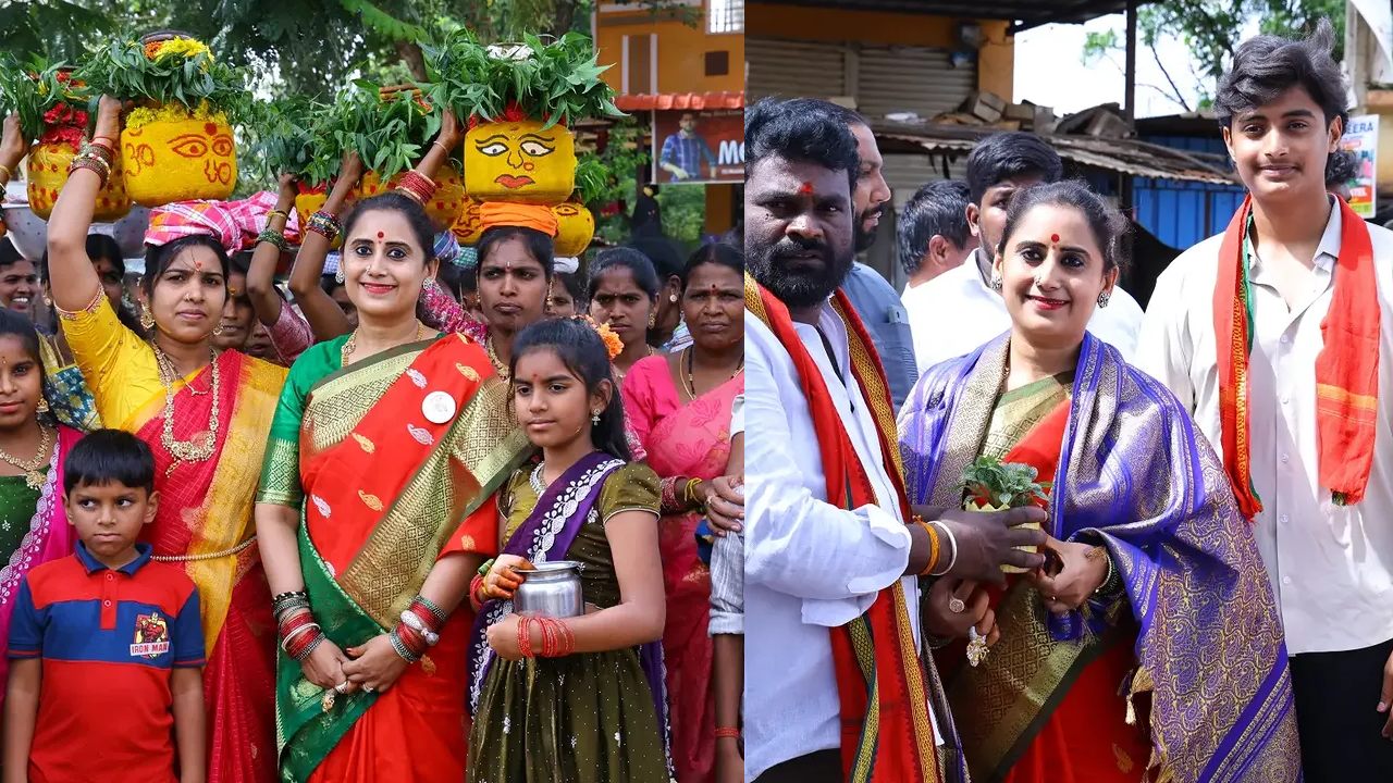 మేహతాబ్ఖాన్గూడెం బోనాల ఉత్సవాల్లో నందమూరి దీపిక సందడి