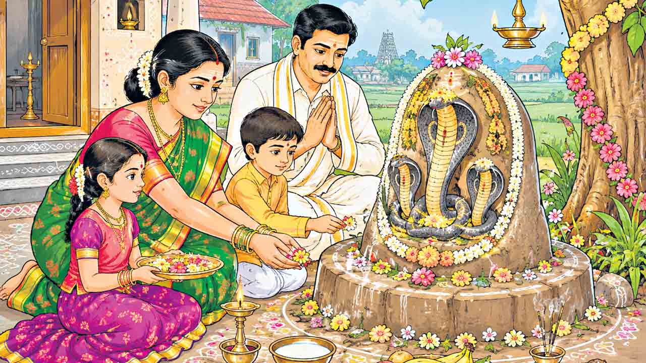 నేడు నాగుల పంచమి: నాగదేవతను ఆరాధించే ప్రత్యేక రోజు