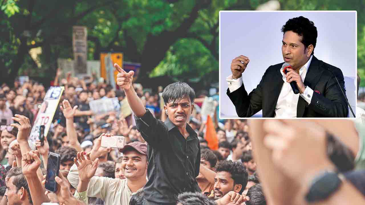నీట్ పేపర్ లీకేజీ: విద్యార్థులకు మద్దతుగా సచిన్ టెండూల్కర్ పోస్ట్