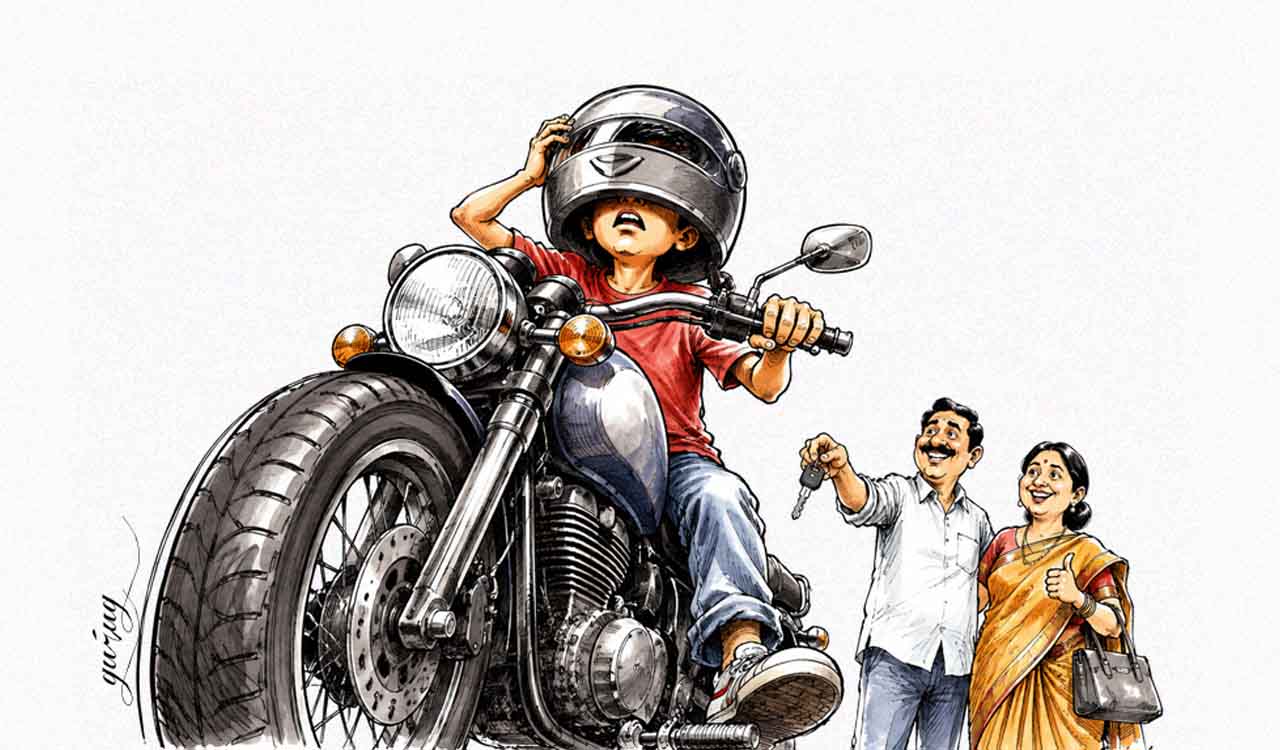 హైదరాబాద్లో మైనర్ల డ్రైవింగ్: 5 నెలల్లో 2,539 కేసులు
