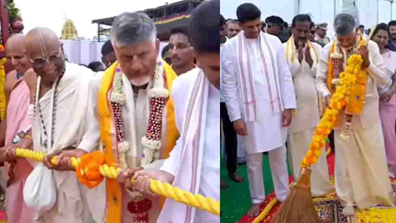సీఎం చంద్రబాబు అమరావతిలో జగన్నాథ రథయాత్రను ప్రారంభించారు