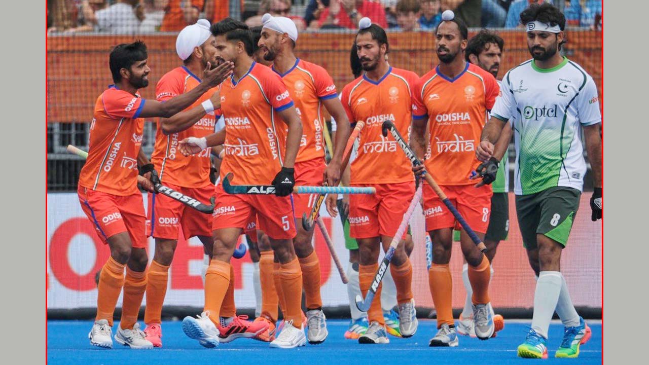 పాకిస్థాన్పై భారత్ ఘన విజయం, హాకీ వరల్డ్ కప్లో టాప్-8కి
