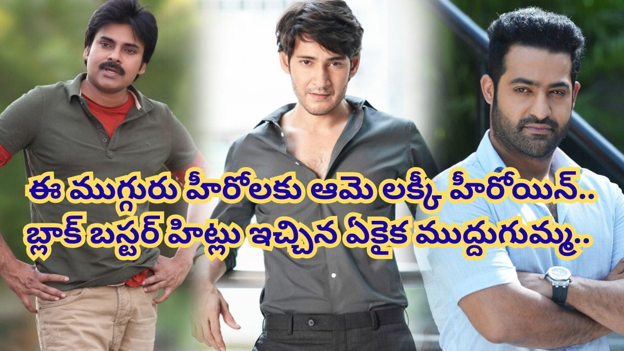 పవన్, మహేష్, ఎన్టీఆర్ సరసన నటించిన లక్కీ హీరోయిన్ భూమిక