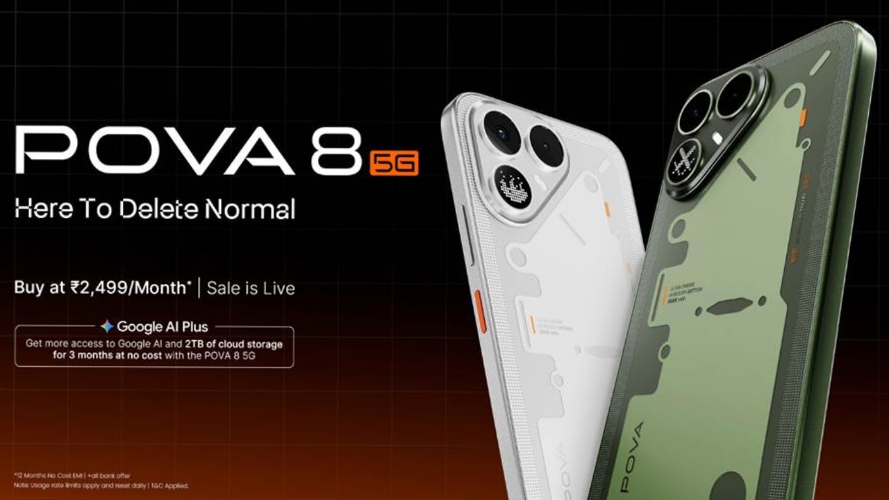 Pova 8 Pro 5G Sale : గేమింగ్ ఫోన్ ఇదిగో.. కొత్త పోవా 8 ప్రో 5జీ ఫస్ట్ సేల్.. ఫ్లిప్కార్ట్లో జస్ట్ ఎంతంటే?