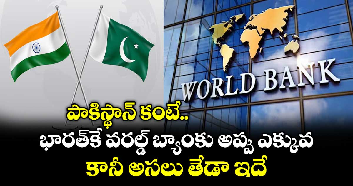 ప్రపంచ బ్యాంకు అప్పు: భారత్, పాకిస్థాన్ మధ్య అసలు తేడా ఏంటి?