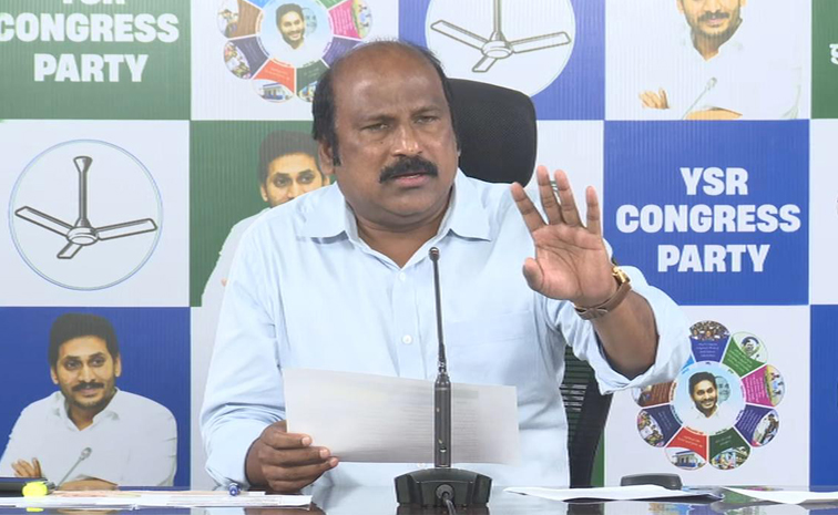 రైతులకు రూ. 3,750 కోట్ల నష్టం: చంద్రబాబుపై సుధాకర్ బాబు ఆగ్రహం