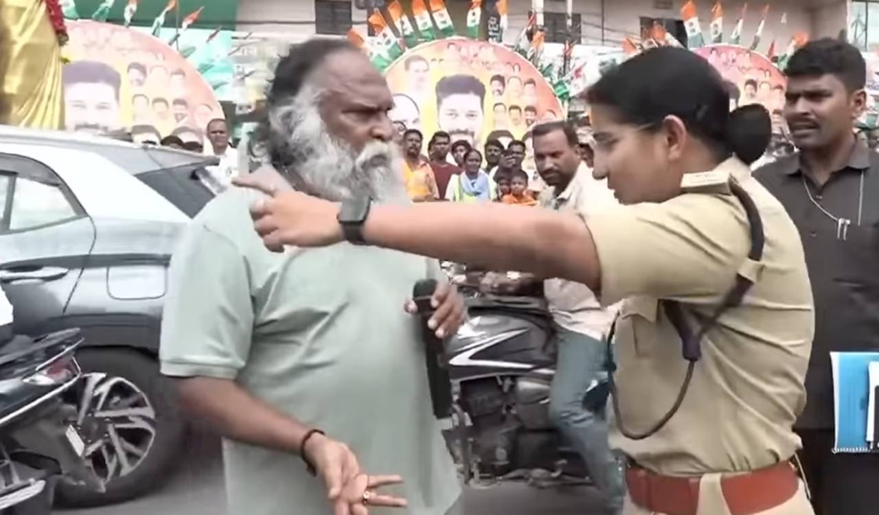 సంగారెడ్డిలో జగ్గా రెడ్డి హల్చల్, ట్రాఫిక్ నియంత్రణలో పోలీసుల ఇబ్బందులు