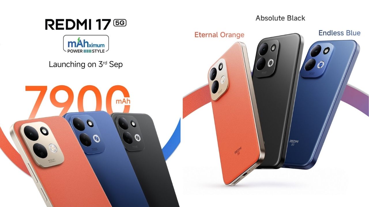సెప్టెంబర్ 3న భారత్‌లో Redmi 17 5G లాంచ్