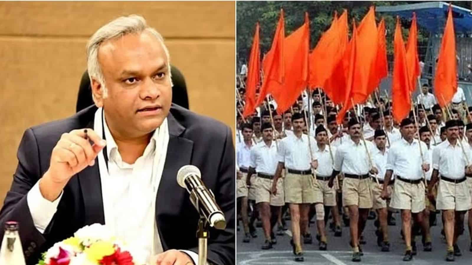ప్రియాంక్ ఖర్జే RSS రిజిస్ట్రేషన్ డిమాండ్: 'డబ్బు సమస్య కాదు'