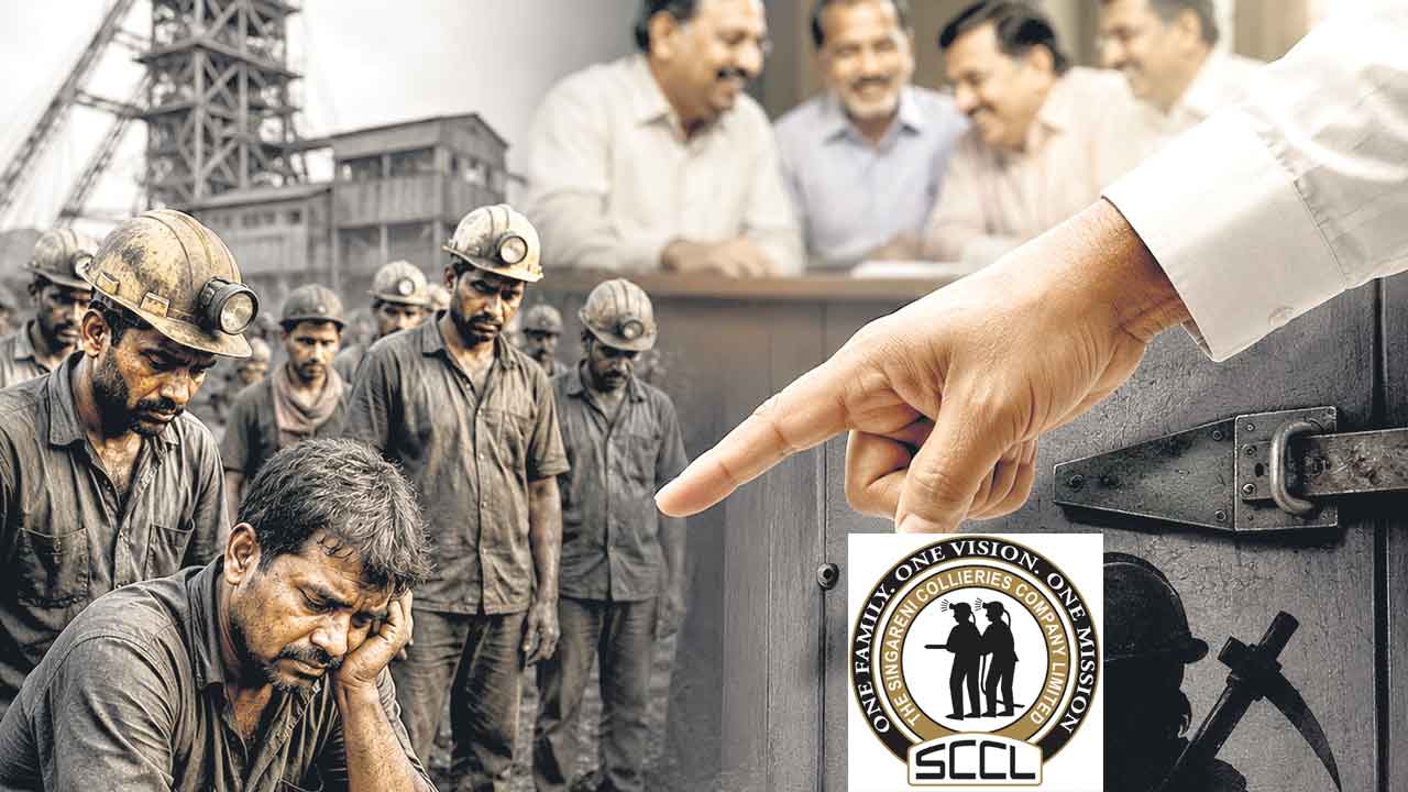 సింగరేణిలో 200 మంది కార్మికుల తొలగింపునకు యాజమాన్యం సిద్ధం
