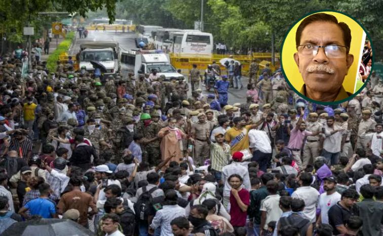 టీజీ మోహన్‌దాస్ ఆందోళనకారులపై కాల్పులు ఆదేశించాడు