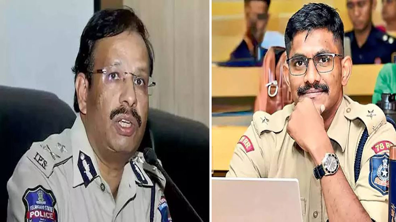 ట్రైనీ ఐపీఎస్ ఉదయ్ కృష్ణారెడ్డి కస్టడీ: సీపీ సజ్జనార్ విచారణ