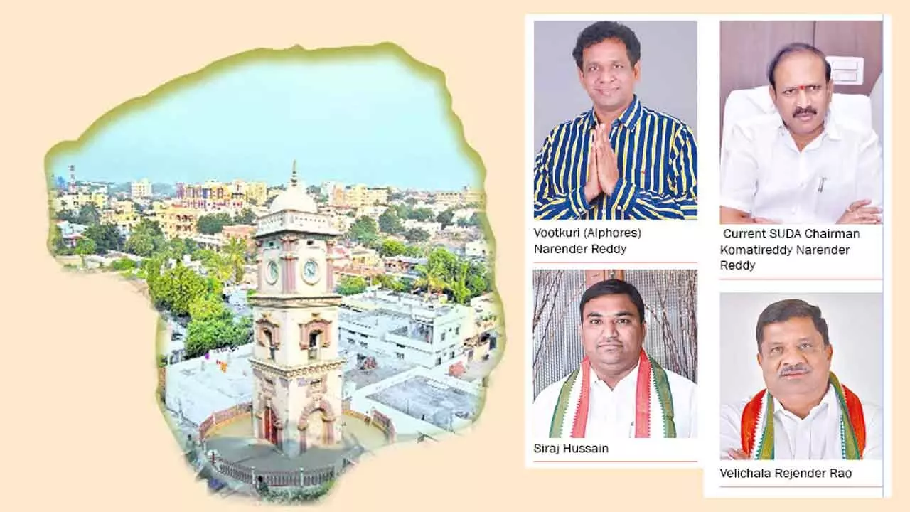 కరీంనగర్ సుడా ఛైర్మన్ పదవి కోసం కాంగ్రెస్ నేతల పోటీ