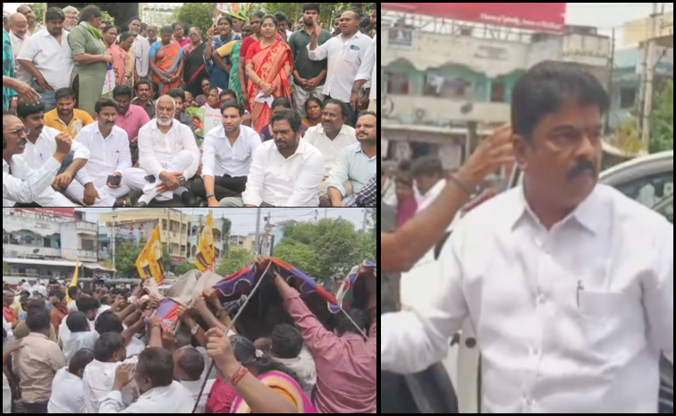 వైఎస్సార్సీపీ నేతలపై అక్రమ కేసులు: మాజీ ఎమ్మెల్యే మల్లాది విష్ణుపై నమోదు