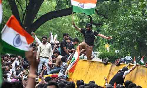 విద్యార్థుల ఆందోళనపై చర్చకు సిద్ధం: కేంద్ర మంత్రి కిరణ్ రిజిజు