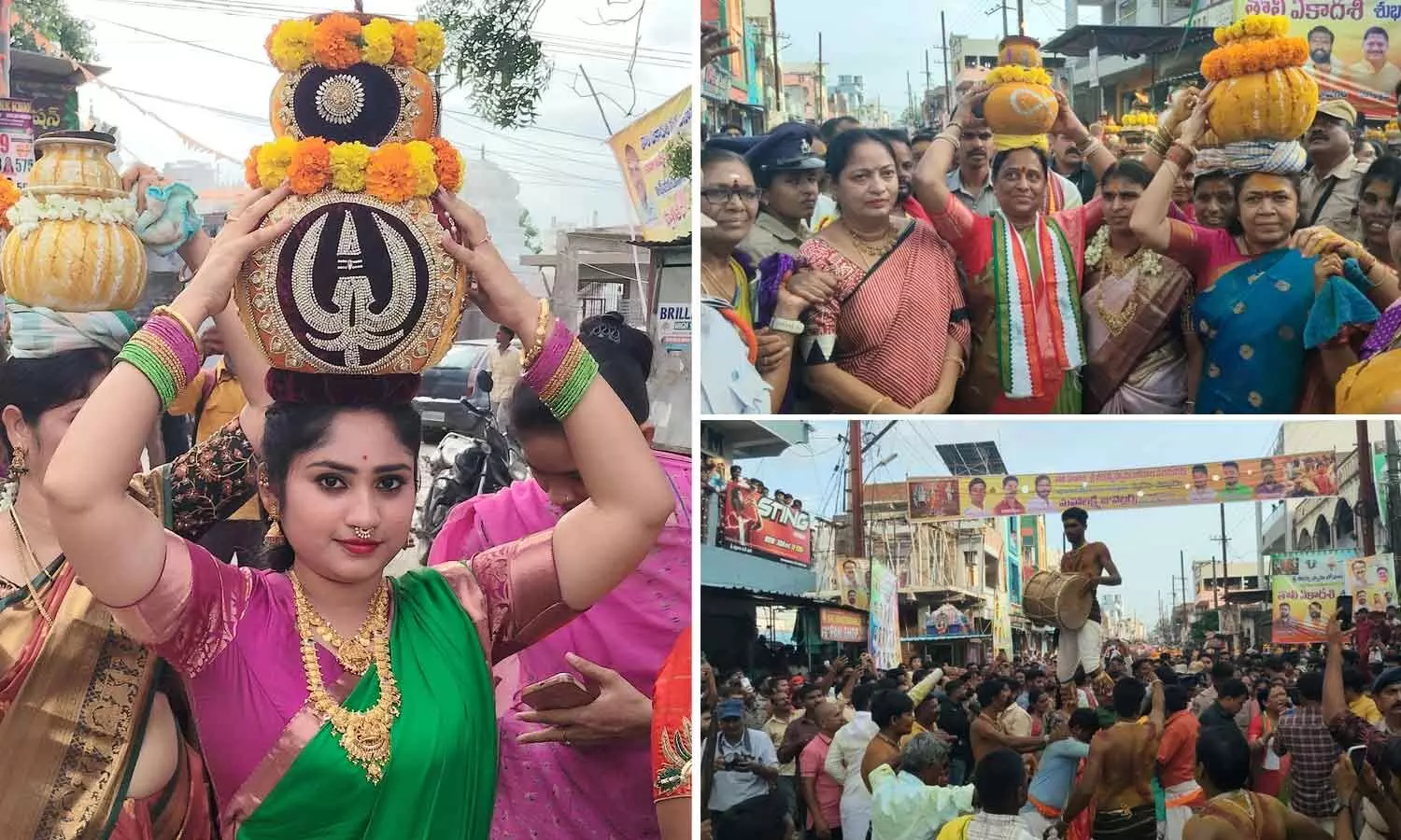 వరంగల్‌లో ఘనంగా బిరణ్ణ బోనాలు: పాల్గొన్న మంత్రి కొండ సురేఖ