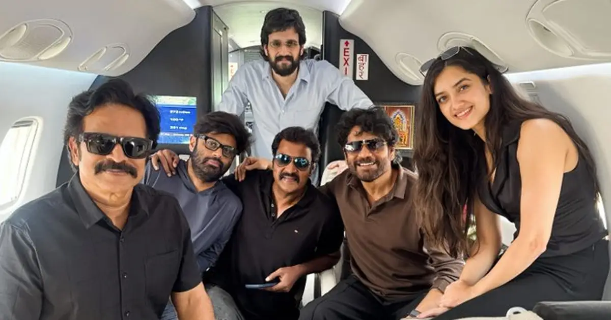 లెనిన్ ఫోటో వైరల్ అయింది: అఖిల్, నాగార్జున కలిసి